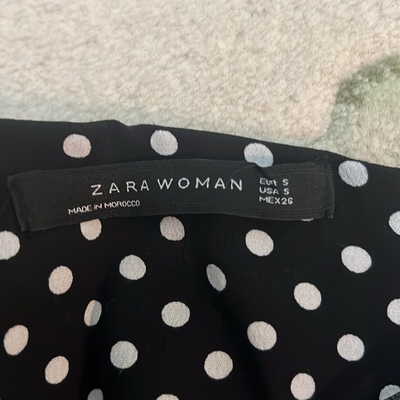 Zara polka dot mini dress S - Picture 3 of 4